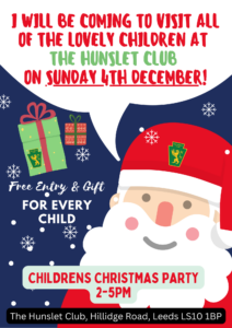 The Hunslet Club Children's Christmas Party
