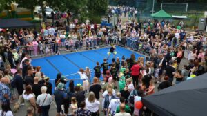 The local South Leeds Community coming together for the Summer Gala