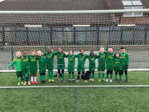 U7s who participated in a tournament at West Ridings